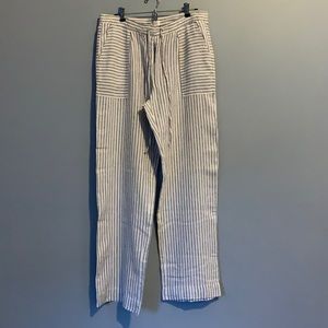 Laundry by Shelli Segal Size 10 Linen Blend Pants Comfortable for Spring…
